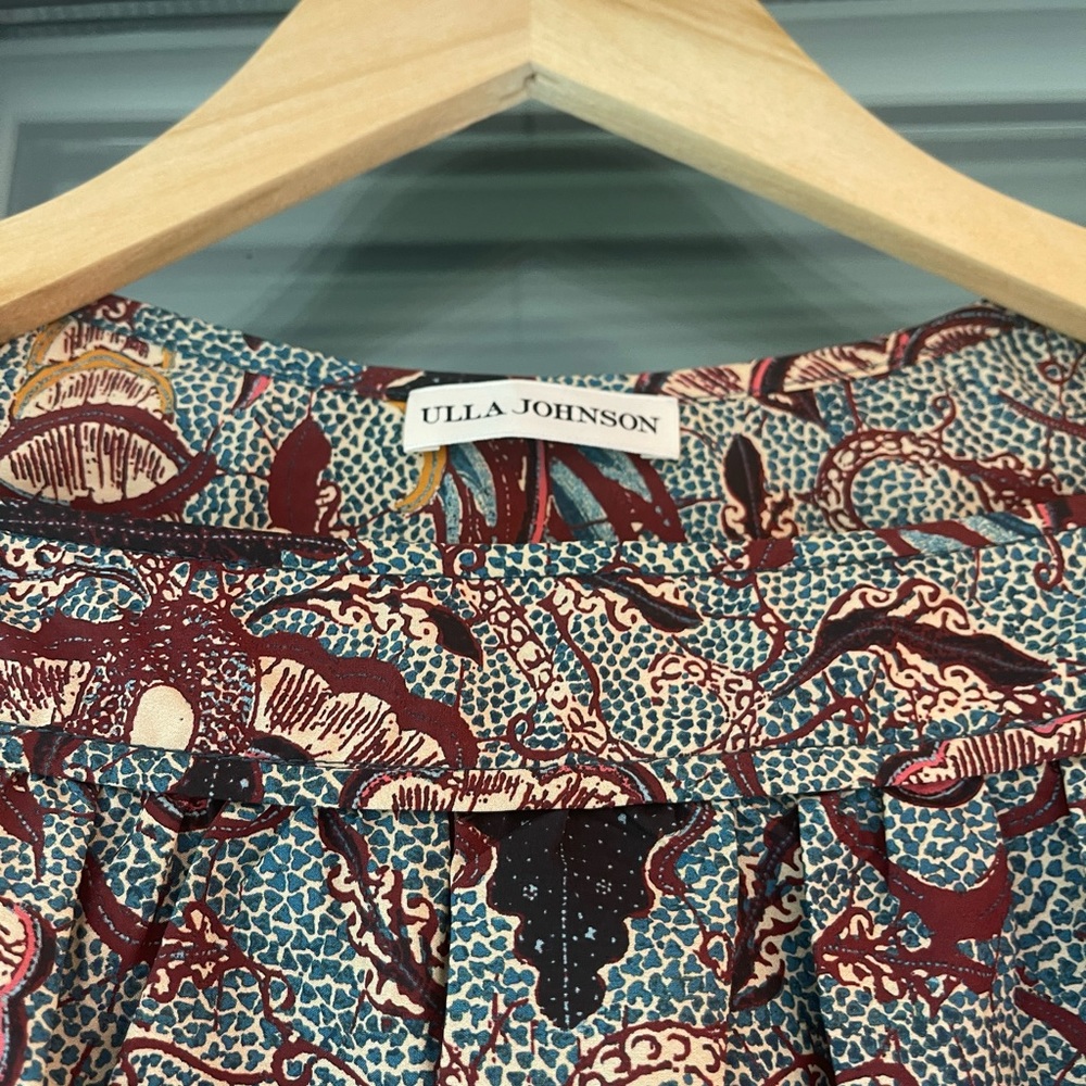 Ulla Johnson Mireya cotton peplum top - Picture 10 of 11